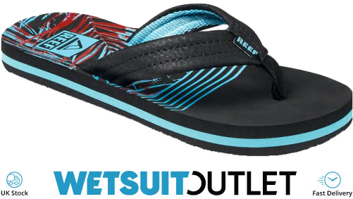 Reef big discount kid flip flops